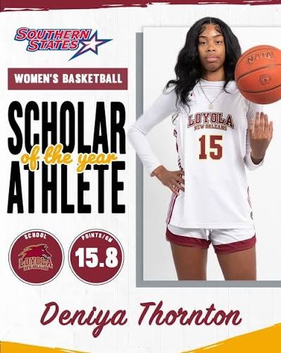 Deniya Thornton — Loyola New Orleans